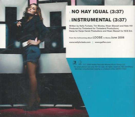 Nelly Furtado: No Hay Igual Promo