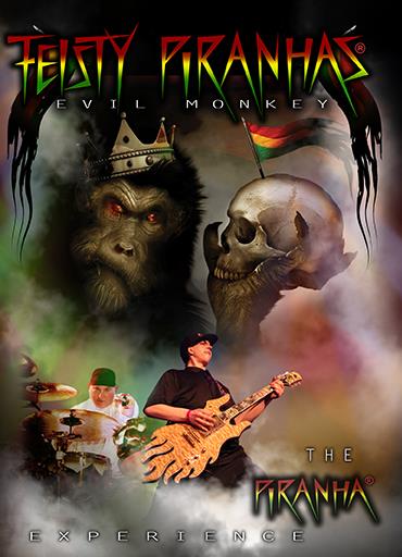 Feisty Piranhas: Evil Monkey w/ Poster