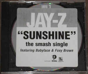 Jay-Z: Sunshine Promo w/ Artwork