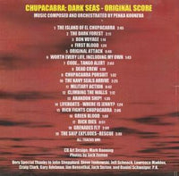 Chupacabra: Dark Seas Original Motion Picture Soundtrack Promo w/ Artwork