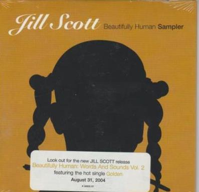 Jill Scott: Beautifully Human Sampler Promo w/ Artwork