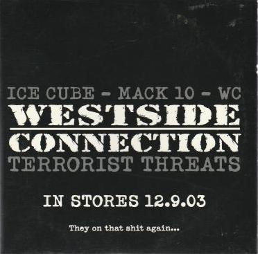 Westside Connection: Terrorist Threats Promo w/ Artwork