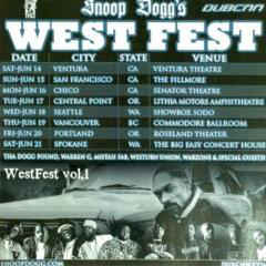 Snoop Dogg: West Fest  Volume 1 w/ Artwork