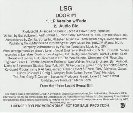 LSG: Door #1 Promo