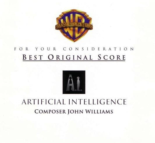 A.I. Artificial Intelligence: Best Original Score 11-Track FYC Promo