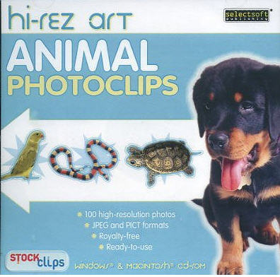Hi-Rez Art: Animal Photoclips