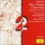 Mozart: The 5 Violin Concertos Germany Promo Stamped w/ Artwork