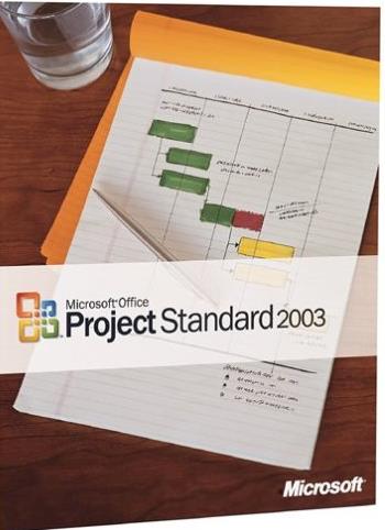 Microsoft Project 2003 Standard w/ Manual
