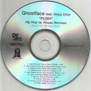 Ghostface: Push: Hip-Hop Vs. House Remixes Promo