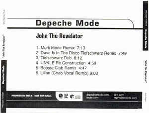 Depeche Mode: John The Revelator Promo