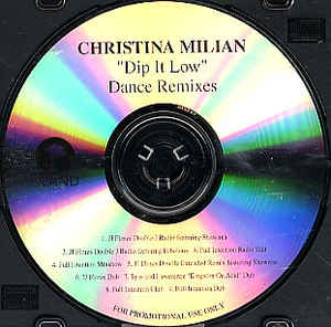 Christina Milian: Dip It Low Dance Remixes Promo