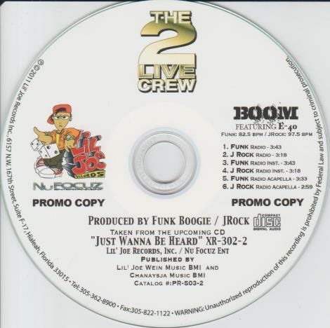 The 2 Live Crew: Boom Promo