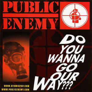 Public Enemy: Do You Wanna Go Our Way??? Promo w/ Artwork