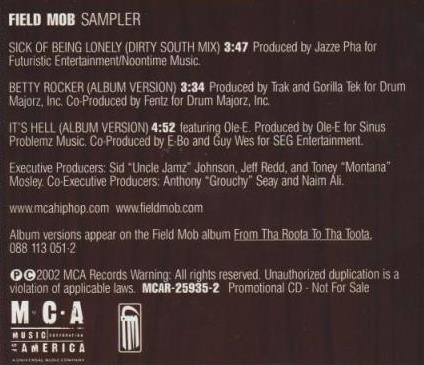 Field Mob: Sampler Promo