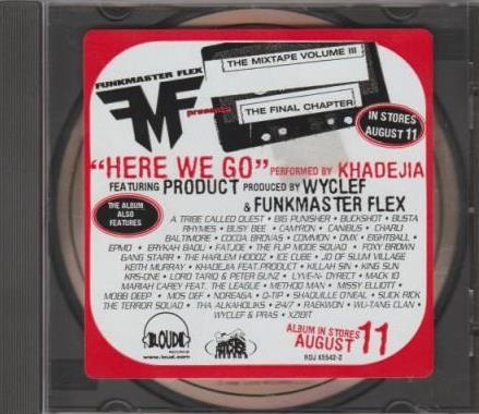 Funkmaster Flex: Here We Go Promo w/ Artwork