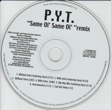 PYT: Same Ol' Same Ol' Remix Promo