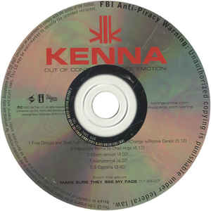 Kenna: Out Of Control (State Of Emotion) 5 Tracks INTR121402 Promo
