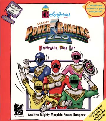 Power Rangers Zeo: Computer Fun Set