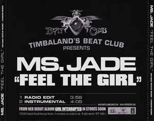 Ms. Jade: Feel The Girl  INTR-10688-2 Promo