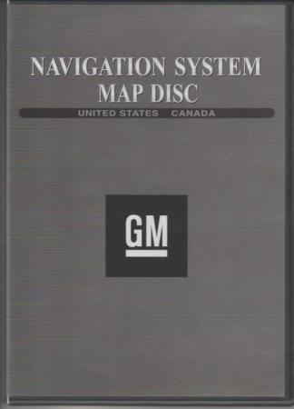 GM Navigation System Map Disc: United States & Canada 2006 3