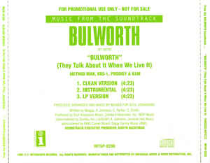 Method Man, KRS-1, Prodigy & KAM: Bulworth (They Talk About It When We Live It) Promo