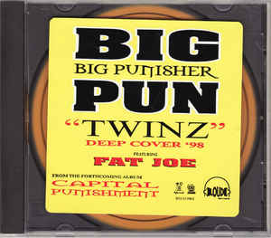 Big Pun: Twinz: Deep Cover ‘98 Promo w/ Artwork