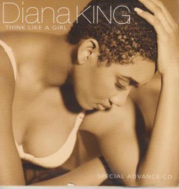 Diana King: Think Like A Girl Special Advance Promo w/ Artwork