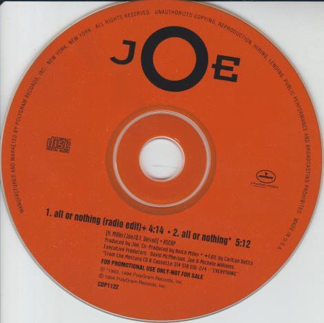 Joe: All Or Nothing Promo