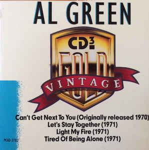 Al Green: Vintage Gold w/ Artwork