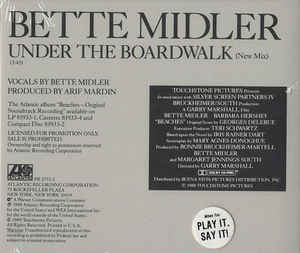 Bette Midler: Under The Boardwalk (New Mix) Promo