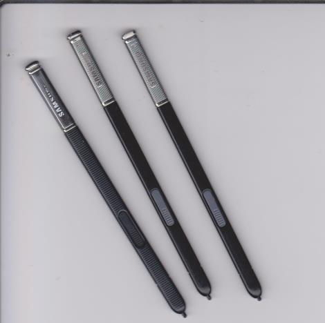 Samsung Note 4 Stylus: Lot Of 3 Black OEM