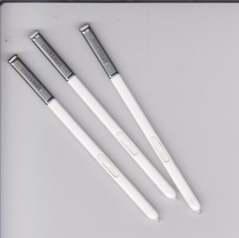 Samsung Note 4 Stylus: Lot Of 3 White OEM