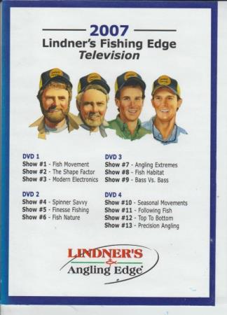 Lindner's Fishing Edge Television 2007 4-Disc Set