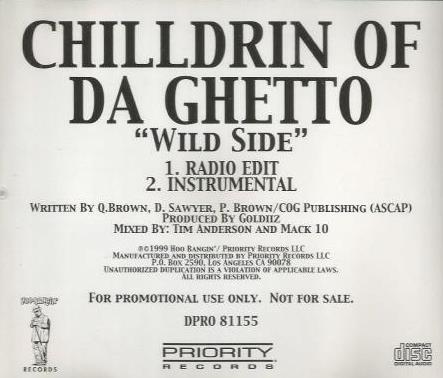 Chilldrin Of Da Ghetto: Wild Side Promo
