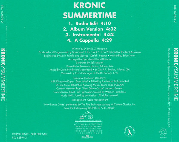 Kronic: Summertime Promo