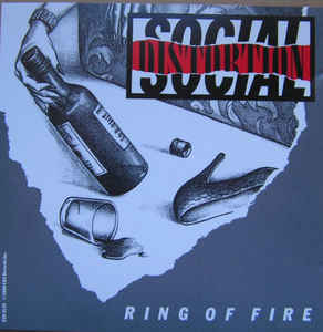 Social Distortion: Ring Of Fire Promo w/ Artwork