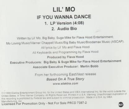 Lil' Mo: If You Wanna Dance Promo