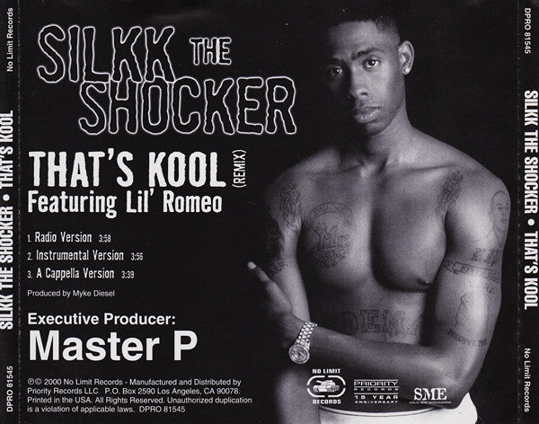 Silkk The Shocker: That's Kool Remix Promo