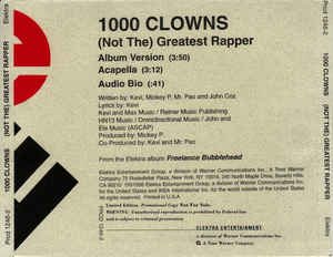 1000 Clowns: (Not The) Greatest Rapper Promo