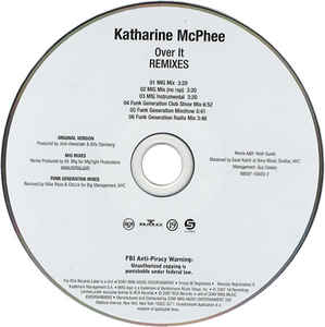 Katharine McPhee: Over It Remixes Promo