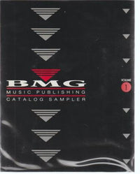 BMG Music Publishing Catalog Sampler Volume 1 w/ CD, Cassette Tape, & Artwork