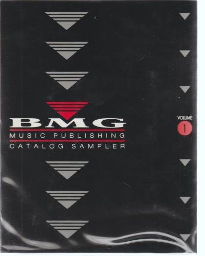 BMG Music Publishing Catalog Sampler Volume 1 w/ CD, Cassette Tape, & Artwork
