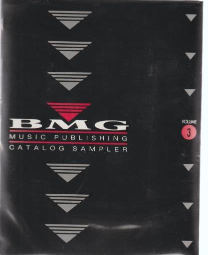 BMG Music Publishing Catalog Sampler Volume 3 w/ CD, Cassette Tape, & Artwork