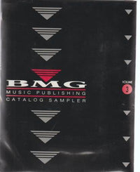 BMG Music Publishing Catalog Sampler Volume 3 w/ CD, Cassette Tape, & Artwork