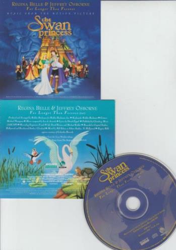 The Swan Princess: Far Longer Than Forever: Music From The Motion Picture Promo w/ Artwork