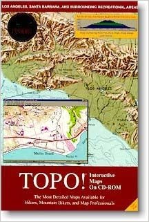 Topo! Interactive Maps: Los Angeles, Santa Barbara, & Surrounding Rec. Areas: Los Angeles