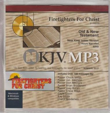 Firefighters For Christ: NKJV MP3: Old & New Testament - NeverDieMedia