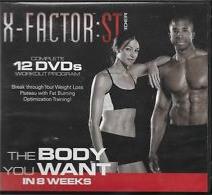 X-Factor: ST: The Body You Want In 8 Weeks Complete 12 DVDs Workout Program