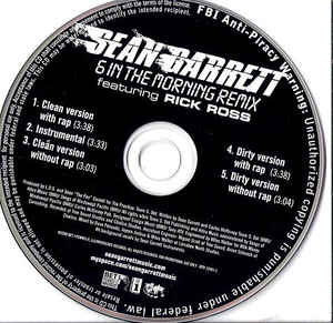 Sean Garrett: 6 In The Morning Remix Promo