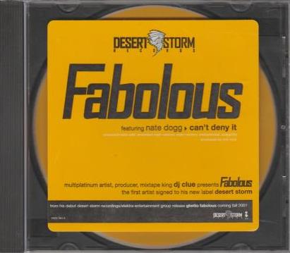 Fabolous: Can't Deny It Promo w/ Artwork
